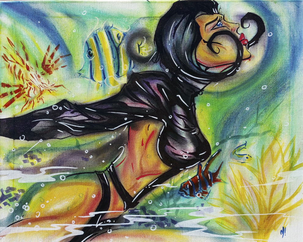 Aeon Flux - New Orleans artist Monty! 