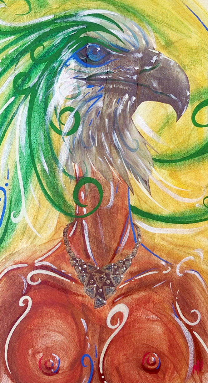 L’oiseau - New Orleans artist Monty! 