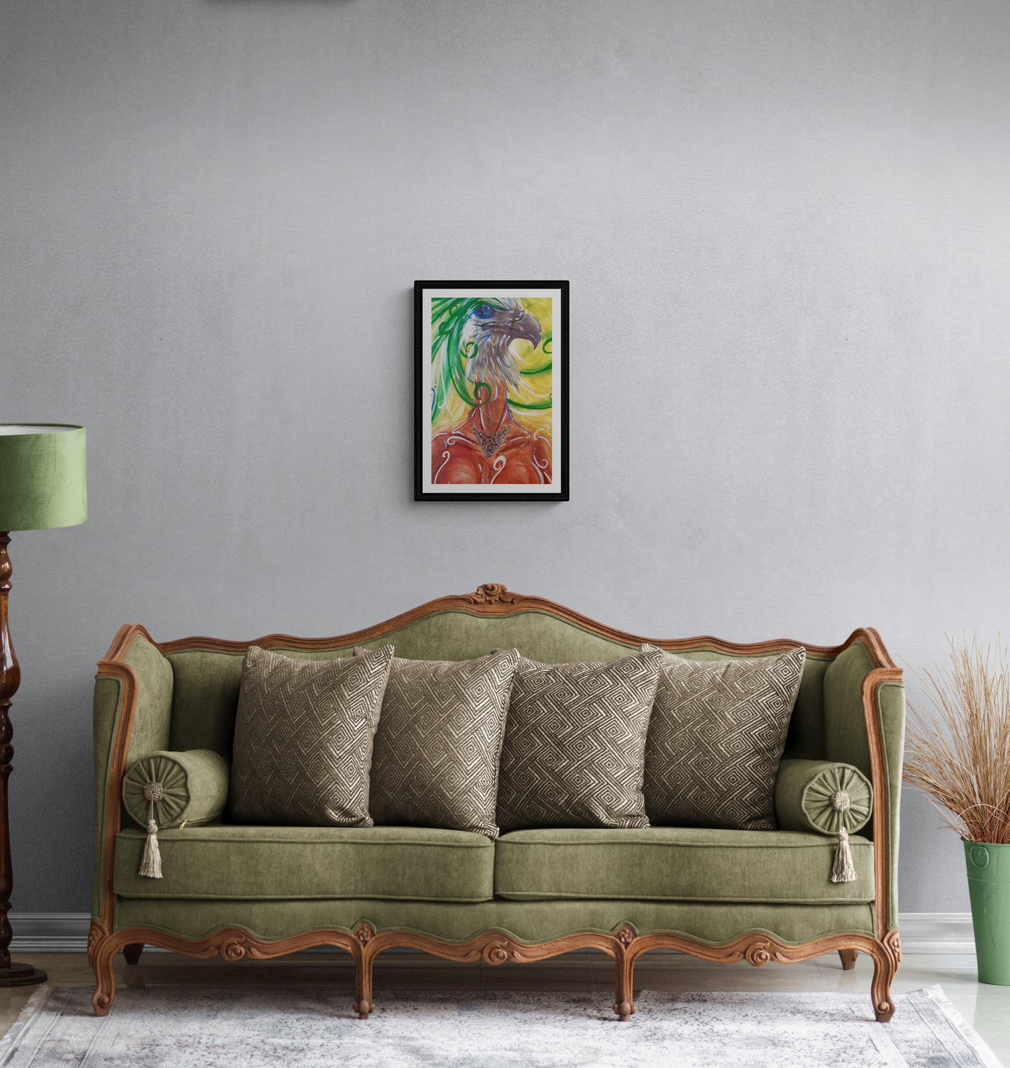 L'oiseau - Paper Print