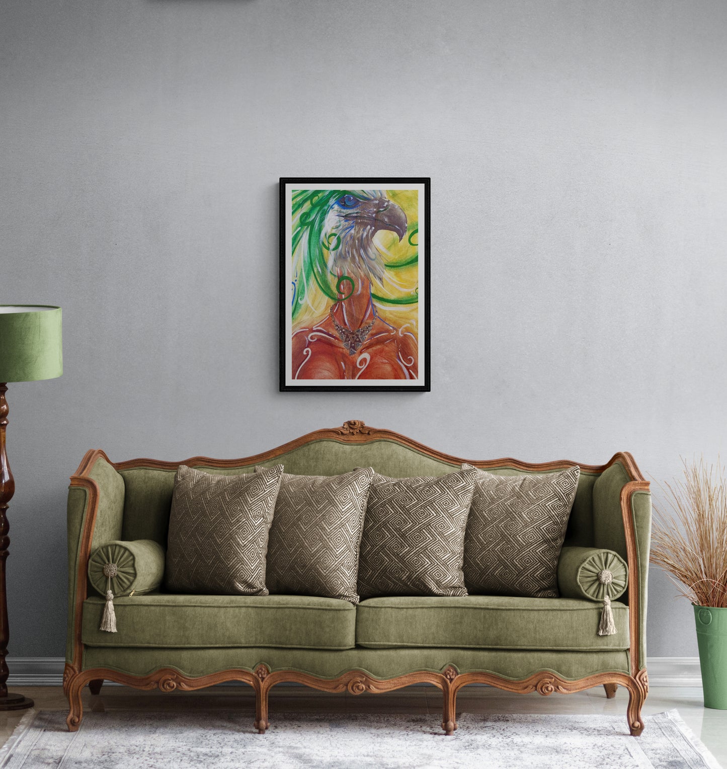 L'oiseau - Paper Print