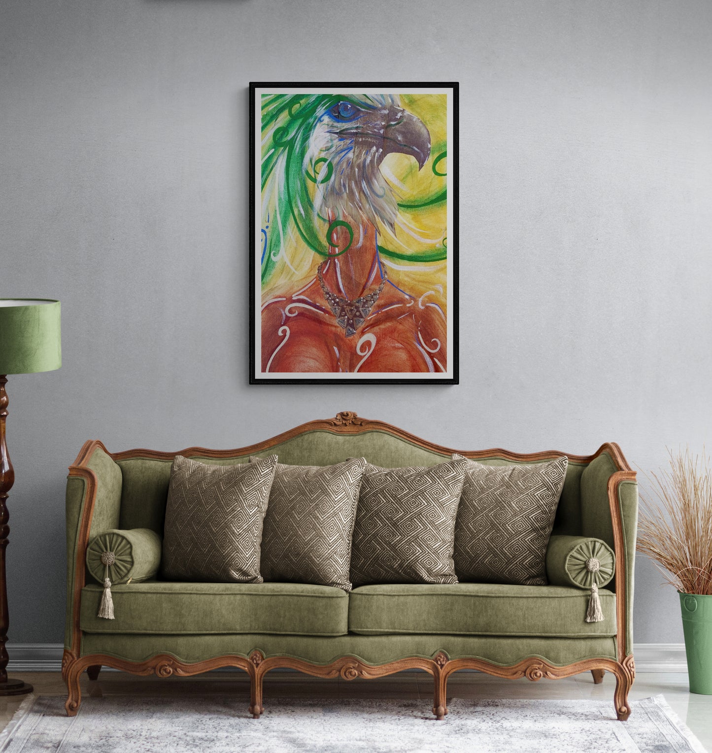 L'oiseau - Paper Print