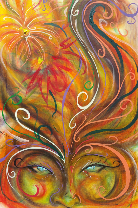 Masks - Canvas Print