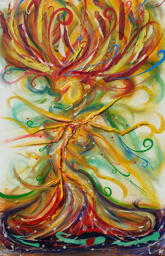 She Burns - Paper Print