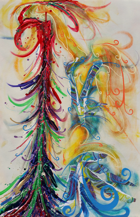 She Creates - Paper Print