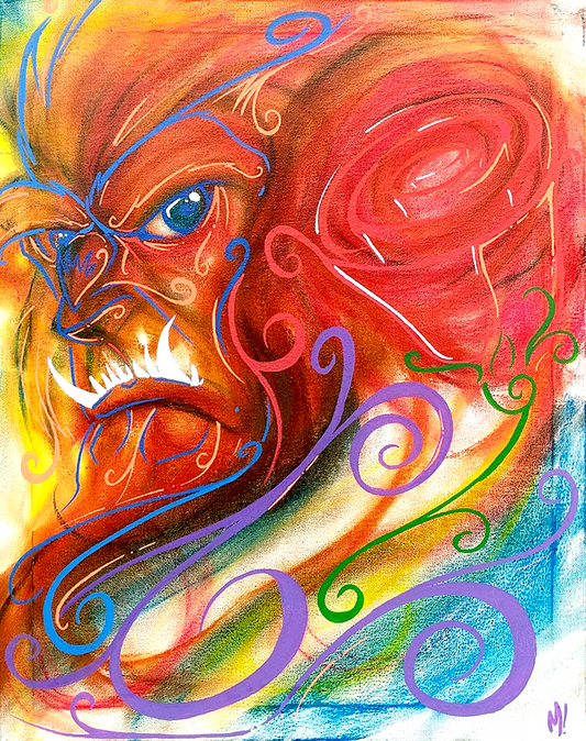 The Beast - Paper Print