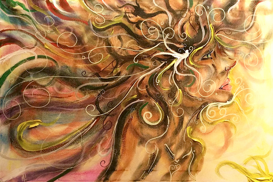 Wind - Canvas Print