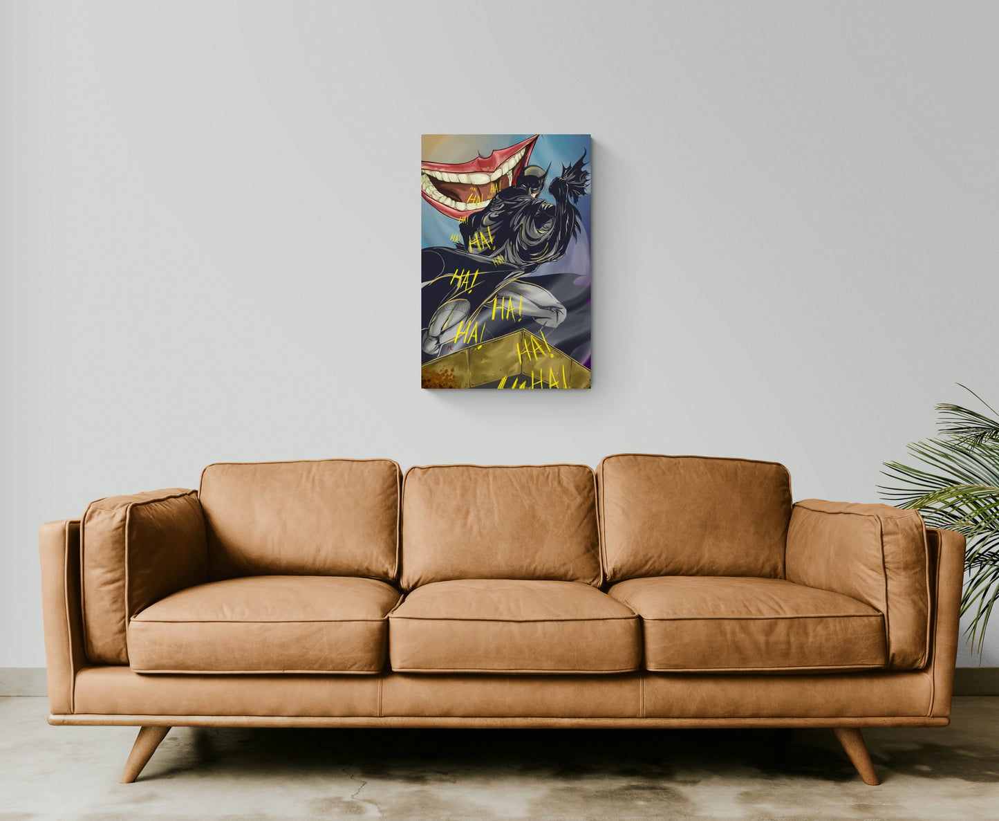 Batman large canvas print