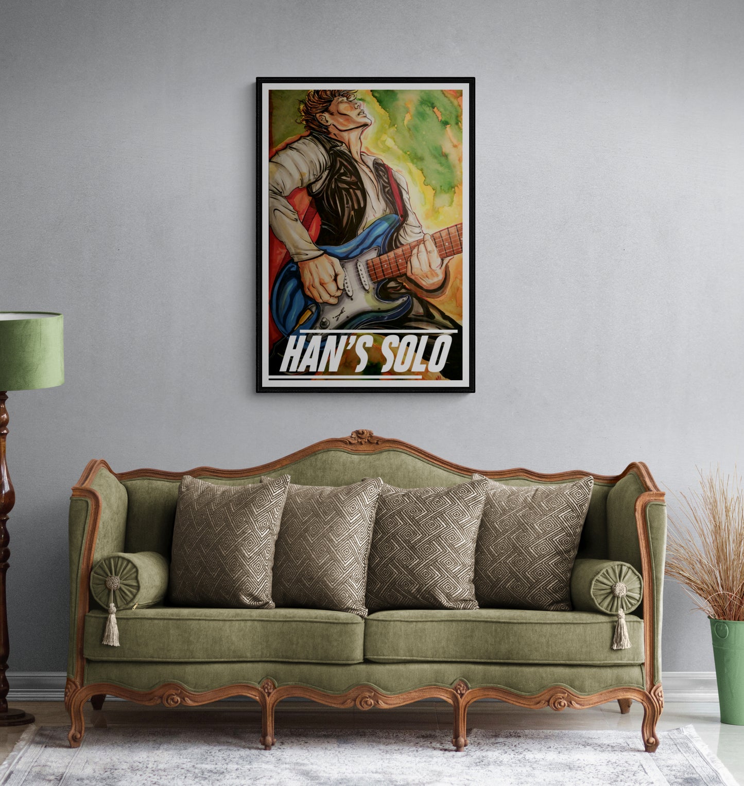Han's Solo large paper print