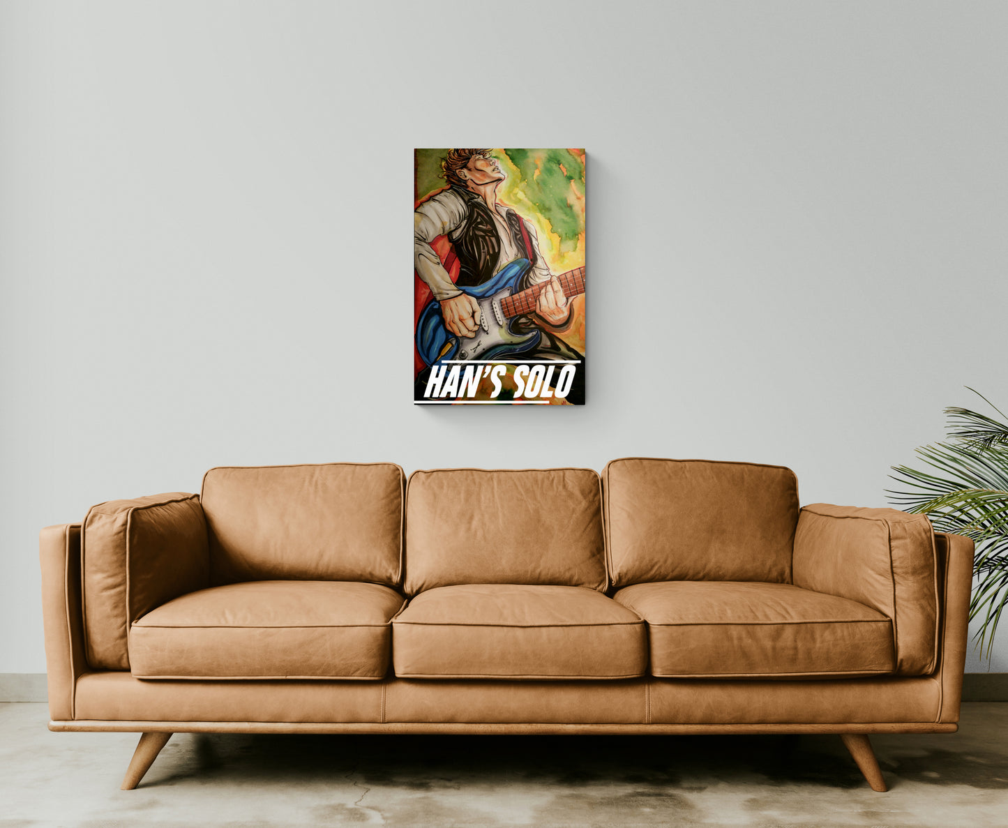 Han's Solo large canvas print