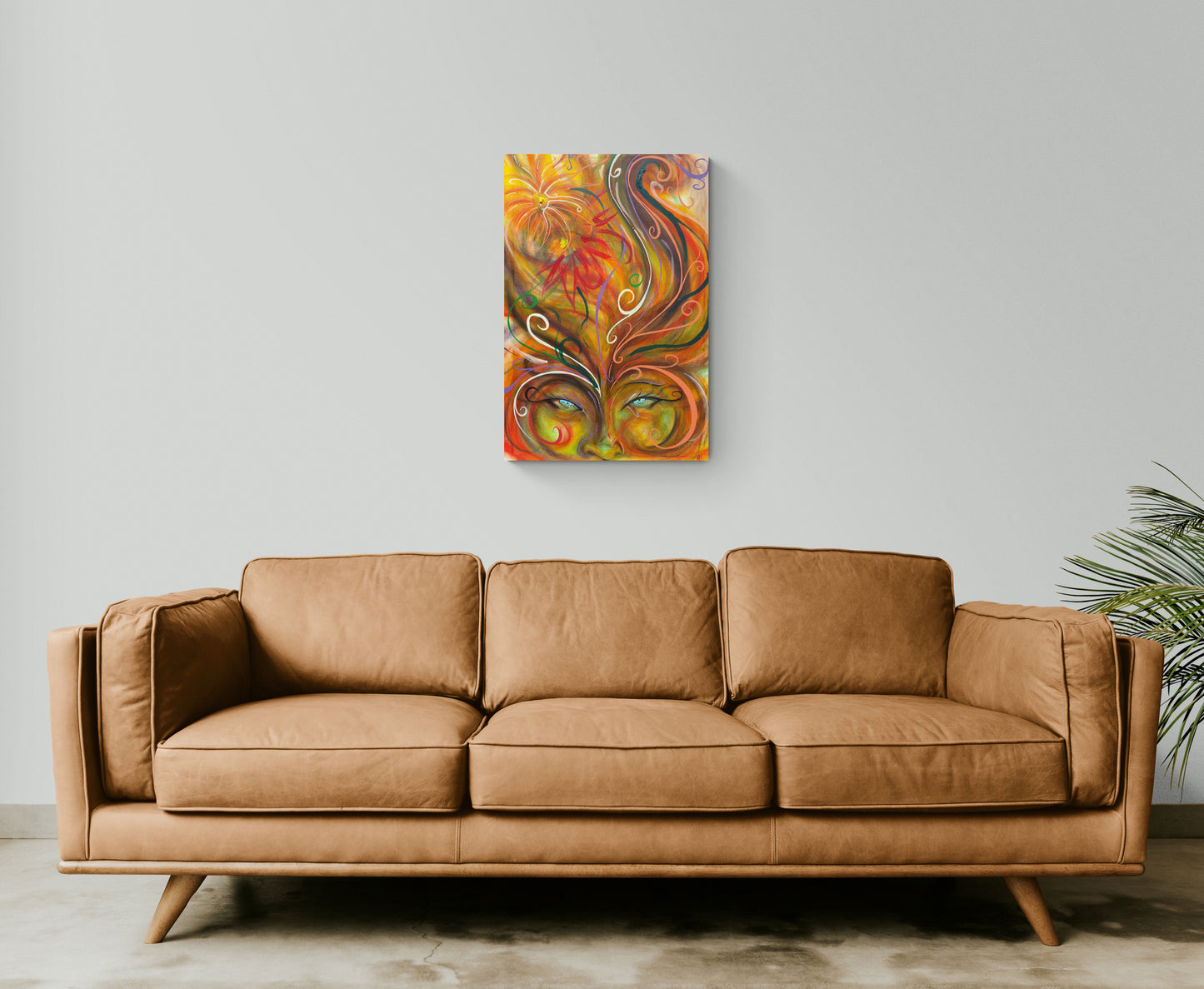 Masks - Canvas Print