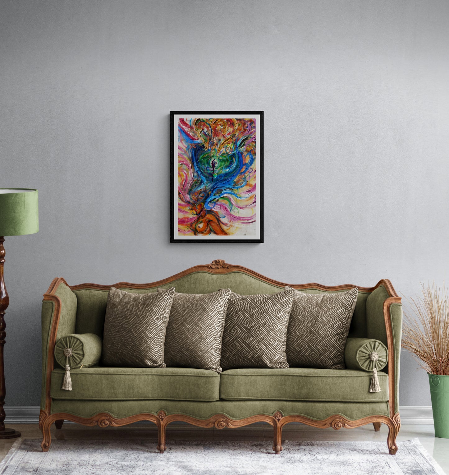 She Grows - Paper Print Available in multiple sizes.